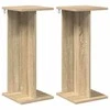 Augalų stovas 2 pcs Sonoma ąžuolas 25 x 25,5 x 60,5 cm