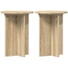 Augalų stovas 2 pcs Sonoma ąžuolas Ø29,5 x 40 cm