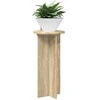 Augalų stovas 2 pcs Sonoma ąžuolas 29,5 x 29,5 x 60 cm