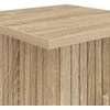 Augalų stovas 2 pcs Sonoma ąžuolas 30,5 x 30 x 80,5 cm