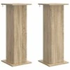 Augalų stovas 2 pcs Sonoma ąžuolas 30,5 x 30 x 80,5 cm