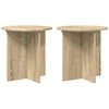 Augalų stovas 2 pcs Sonoma ąžuolas 40 x 40 x 40 cm