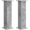Augalų stovas 2 vnt. Betono pilka 30,5 x 30 x 100,5 cm