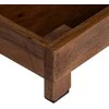 Augalų stovas 3 vnt. Ruda 35 x 35 x 12 cm Mahogany Medis