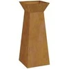 Stulpinis sodinukas 2 pcs Sidabro 40 x 40 x 100 cm
