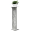 Augalų stovas Betono pilka 25 x 25,5 x 100,5 cm