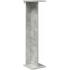 Augalų stovas Betono pilka 25 x 25,5 x 100,5 cm