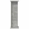 Augalų stovas Betono Pilka 25 x 25,5 x 80,5 cm Dirbtinė mediena