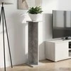 Augalų stovas Betono Pilka 25 x 25,5 x 80,5 cm Dirbtinė mediena