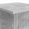 Augalų stovas Betono pilka 30,5 x 30 x 43 cm Apdirbta mediena