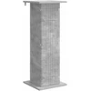 Augalų stovas Betono pilka 30,5 x 30 x 80,5 cm Apdirbta mediena