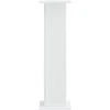 Augalų stovas Itin blizgi balta 30,5 x 30 x 100,5 cm