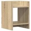 Augalų stovas su lentyna 2 pcs Sonoma ąžuolas 30 x 30 x 40 cm
