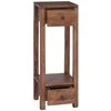 Augalų stovas su stalčių Ruda 30 x 30 x 80 cm Mahogany Medis