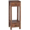 Augalų stovas su stalčių Ruda 30 x 30 x 80 cm Mahogany Medis