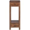 Augalų stovas su stalčių Ruda 30 x 30 x 80 cm Mahogany Medis