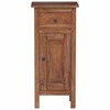 Augalų stovas su stalčių Ruda 36 x 25 x 80 cm Mahogany Medis