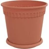 Lova Augalų vazonai 24 pcs Raudona plyta Ø 19 x 16 cm Plastmasė