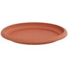 Augalų vazonai 24 vnt. Raudona plyta Ø 22 x 18 cm Plastmasė