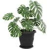 Augalų vazonai 6 pcs Juoda Ø 26 x 21.5 cm Plastmasė