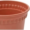 Augalų vazonai 6 vnt. Raudona plyta Plastmasė