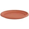 Augalų vazonai 6 vnt. Raudona plyta Ø 39 x 32 cm Plastmasė