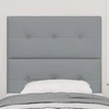 Aukščio reguliuojamas atlošas Šviesiai pilka 90 cm audinys