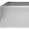 Aukštas sodo lovelis, 100x100x33,5cm, galvanizuotas plienas