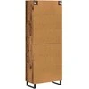 Aukštas spintelė 2 pcs Senovinis medis 69,5 x 34 x 180 cm
