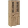 Aukštas spintelė Amatininkų ąžuolas 69,5 x 34 x 90 cm