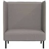 Aukštos nugaros sofa 101cm Taupe audinys