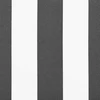 Automatinė ištraukiama markizė su LED, antracito ir baltos spalvos, 600x300 cm