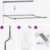 Automatinė ištraukiama markizė su LED, bordo spalvos, 450x300cm