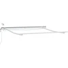 Automatinė ištraukiama markizė su LED, bordo spalvos, 300x250cm