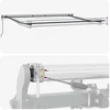 Automatinė ištraukiama markizė su LED, bordo spalvos, 300x250cm