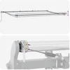 Automatinė ištraukiama markizė su LED, bordo spalvos, 600x300cm