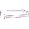 Automatinė ištraukiama markizė su LED, rudos spalvos, 600x350cm