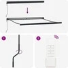 Ištraukiama markizė Balta 350 x 250 x 165 cm Audinys ir metalas