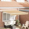 Elektrinė ištraukiama pavėsinė Įvairiaspalvis 350 x 250 cm