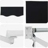 Ištraukiama markizė Juoda 350 x 250 cm Poliesteris ir Metalas