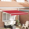 Elektrinė ištraukiama pavėsinė Raudona 350 x 250 cm