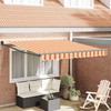 Ištraukiama markizė Geltona ir Oranžinė 300 x 250 cm