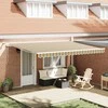 Ištraukiama markizė Žalia ir geltona 450 × 350 cm