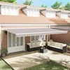 Ištraukiama markizė Šviesiai pilka 600 × 300 cm