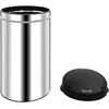 Automatinė šiukšliadėžė su jutikliu, nerūdijantis plienas, 50l