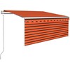 Automatiniu būdu ištraukiama markizė, oranžinė/ruda, 3,5x2,5m