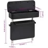 Automobilio porankis, juodas, 23x8x(30-38)cm, ABS, universalus