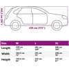 Automobilio uždangalas visureigiui, pilkas, M, audinys