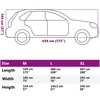 Automobilio uždangalas visureigiui, sidabrinis, M dydžio