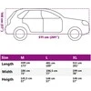 Automobilio uždangalas visureigiui, sidabrinis, XL dydžio